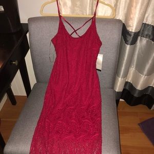 Jonathan Martin dress,lace bottom, never worn.